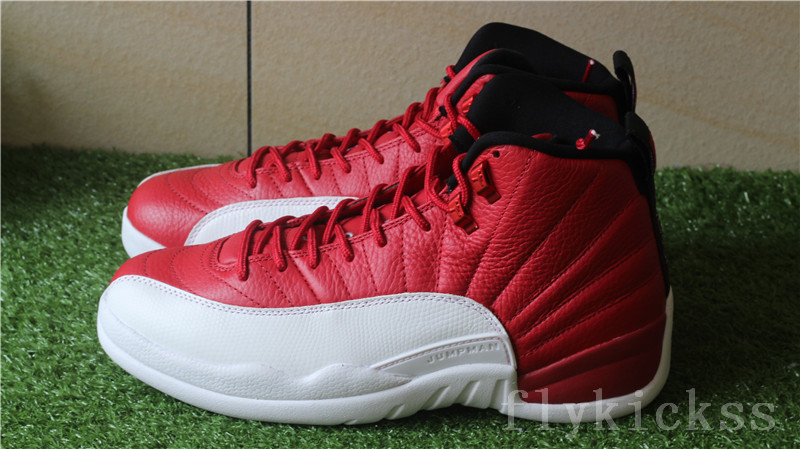 Authentic Air Jordan 12 Gym Red